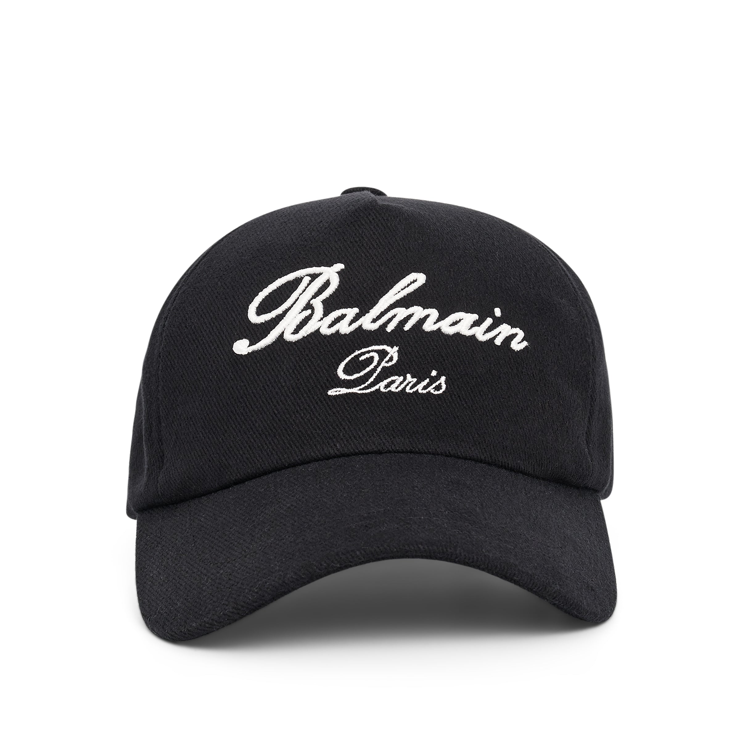 Shop Balmain Signature Cotton Cap