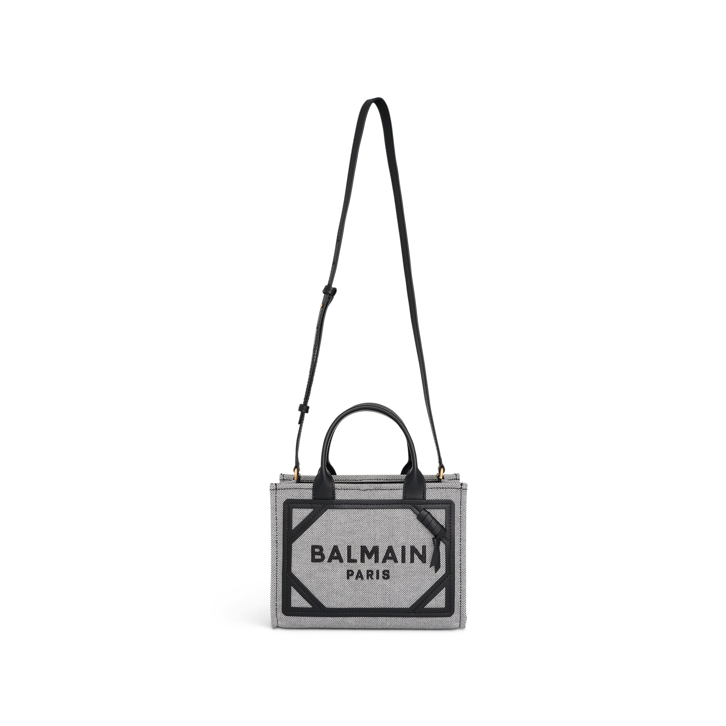 Shop Balmain B-army Small Shopper Bag