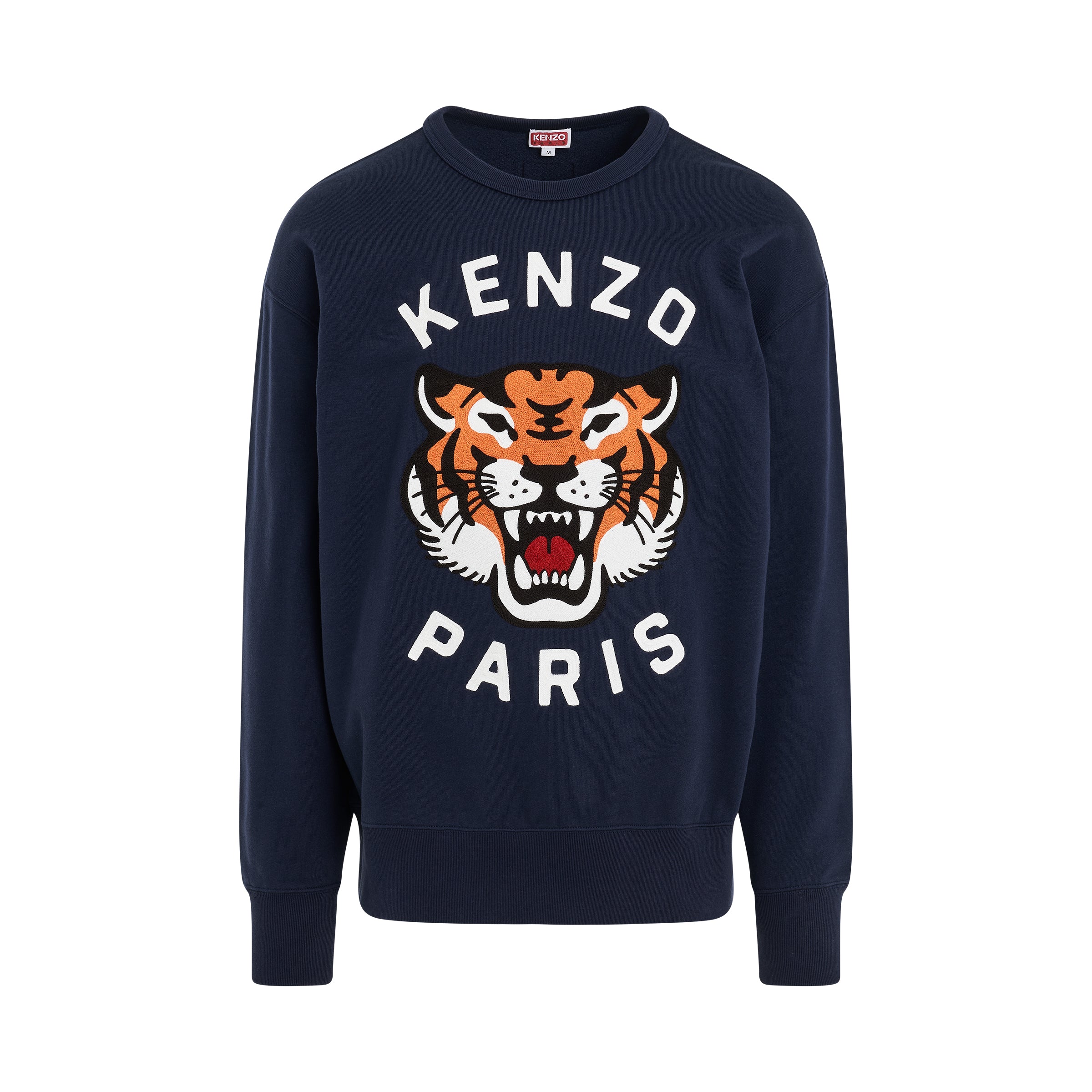 Shop Kenzo Lucky Tiger Oversized Sweatshirt