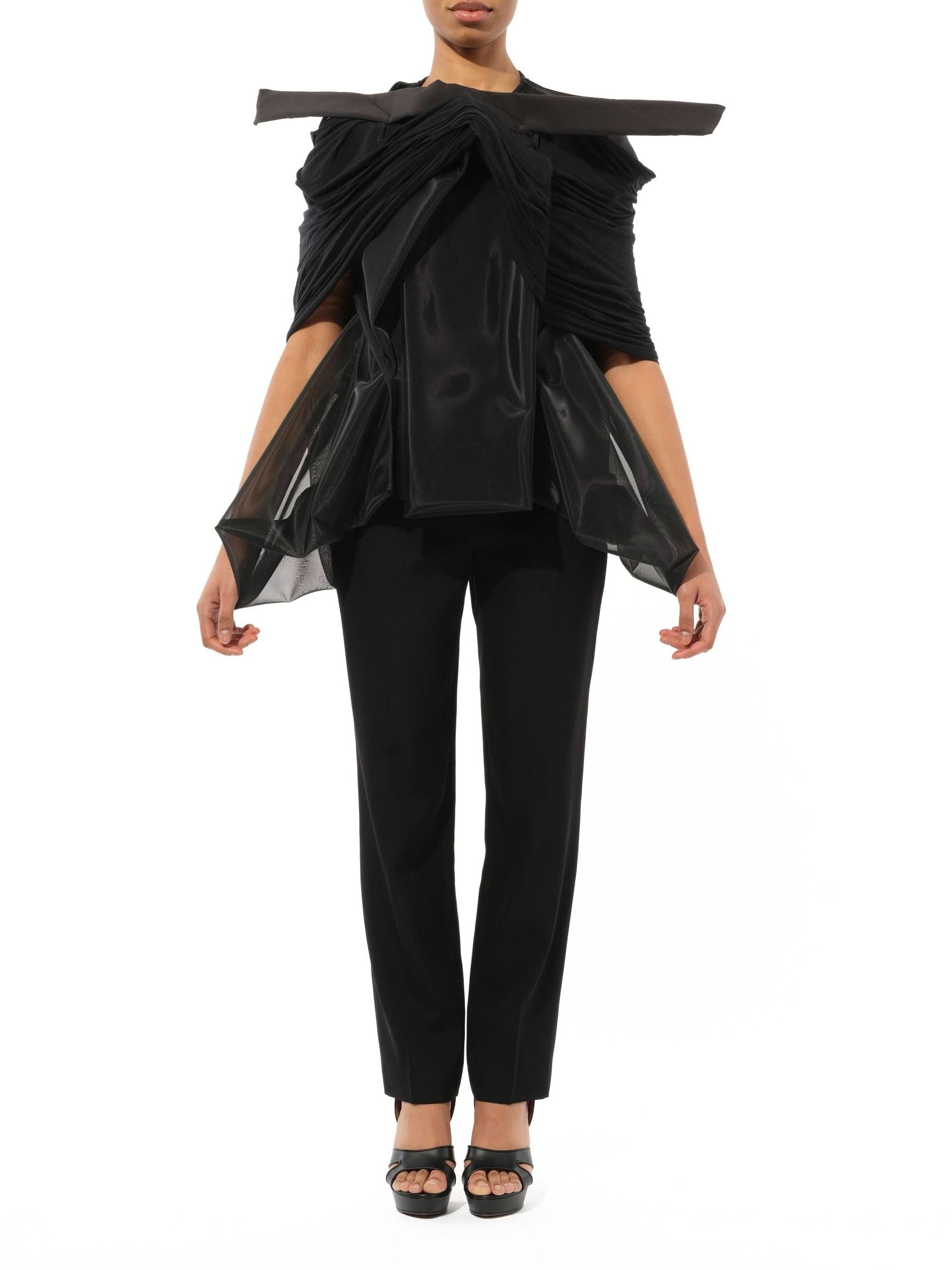 Rick Owens Women's Falcon Woven Jacket In Black