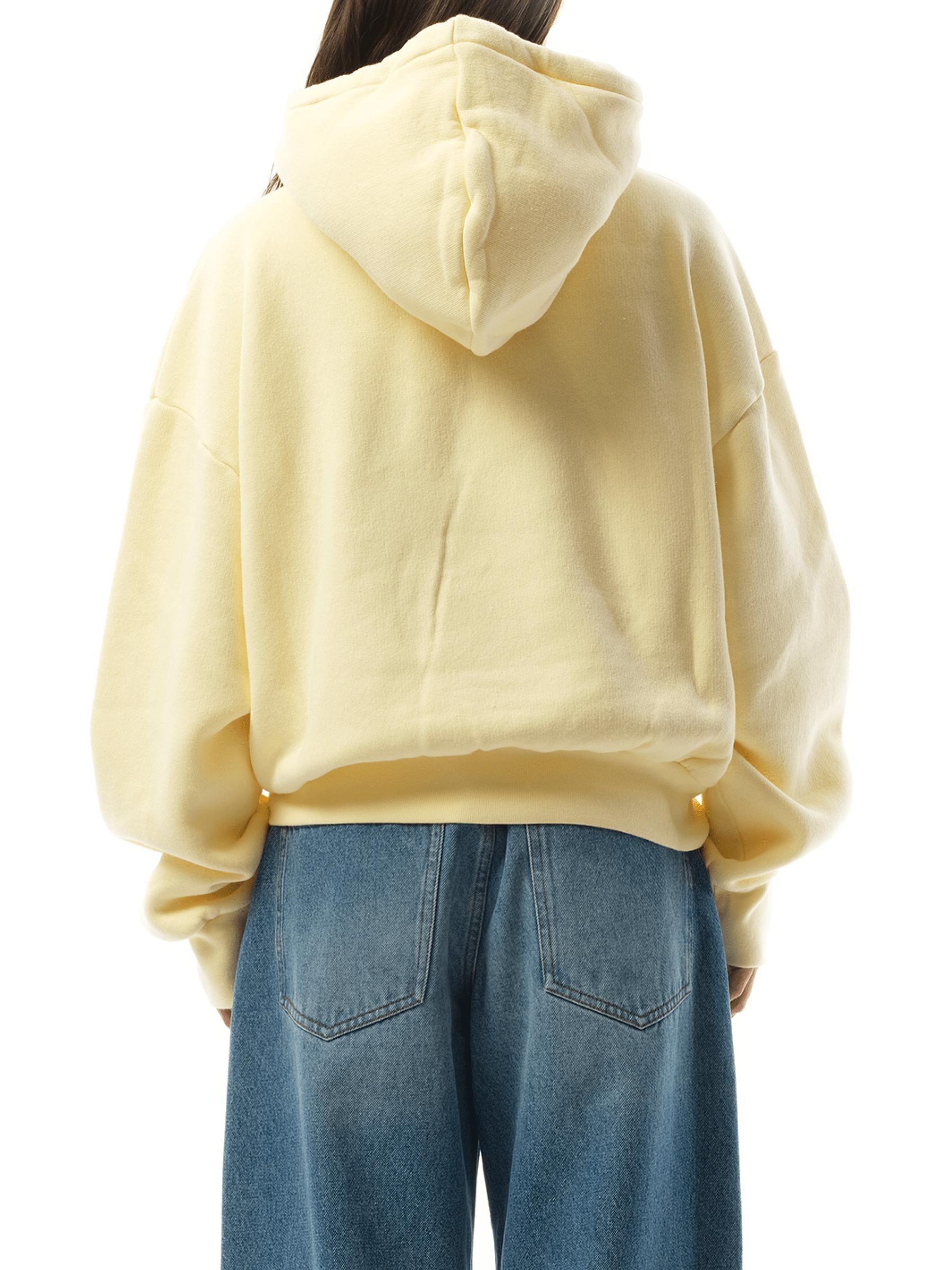 Jacquemus Women Le Hoodie Corto In Beige