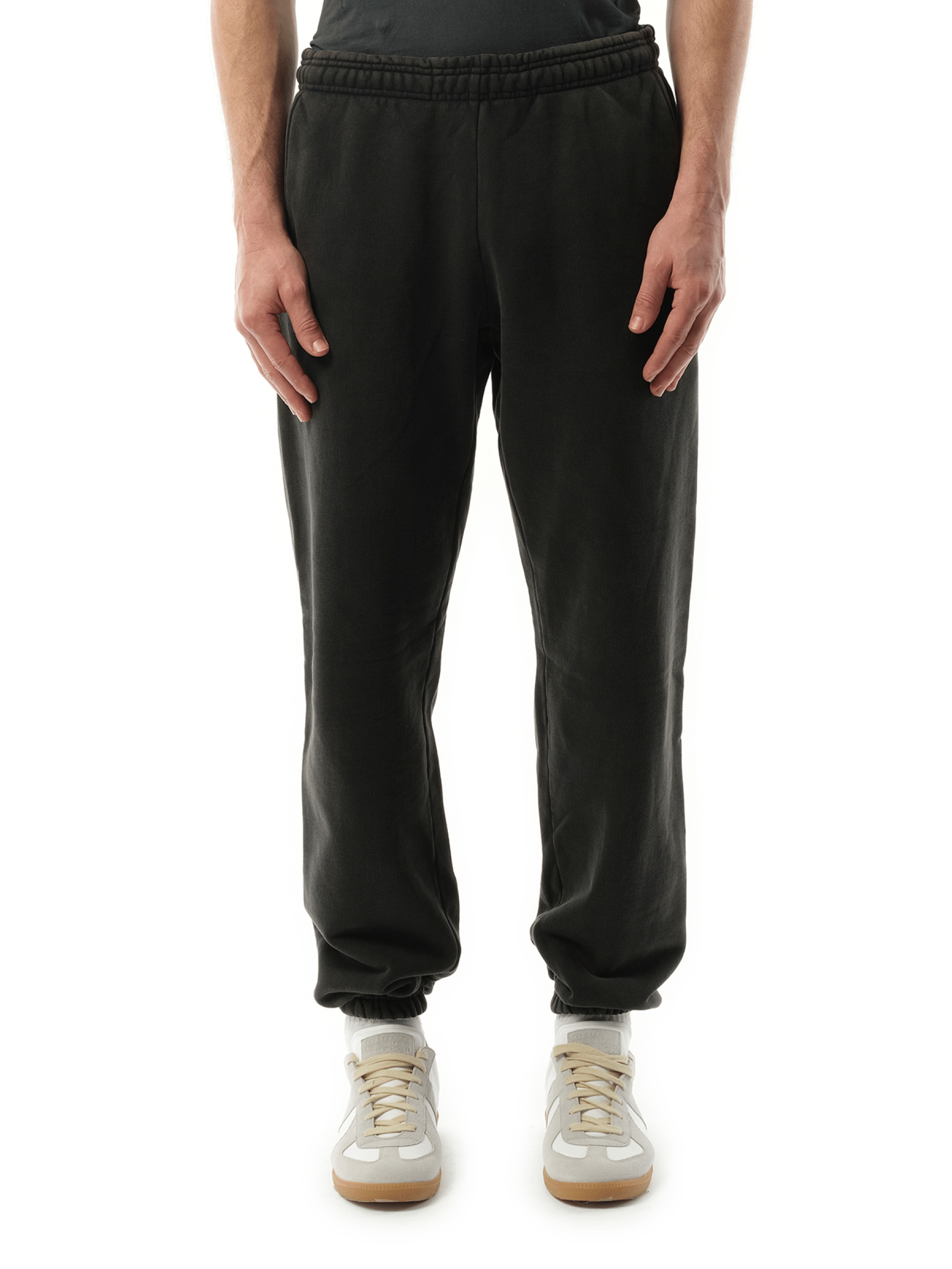 Entire Studios Men's Heavy Sweatpants In Washed Black