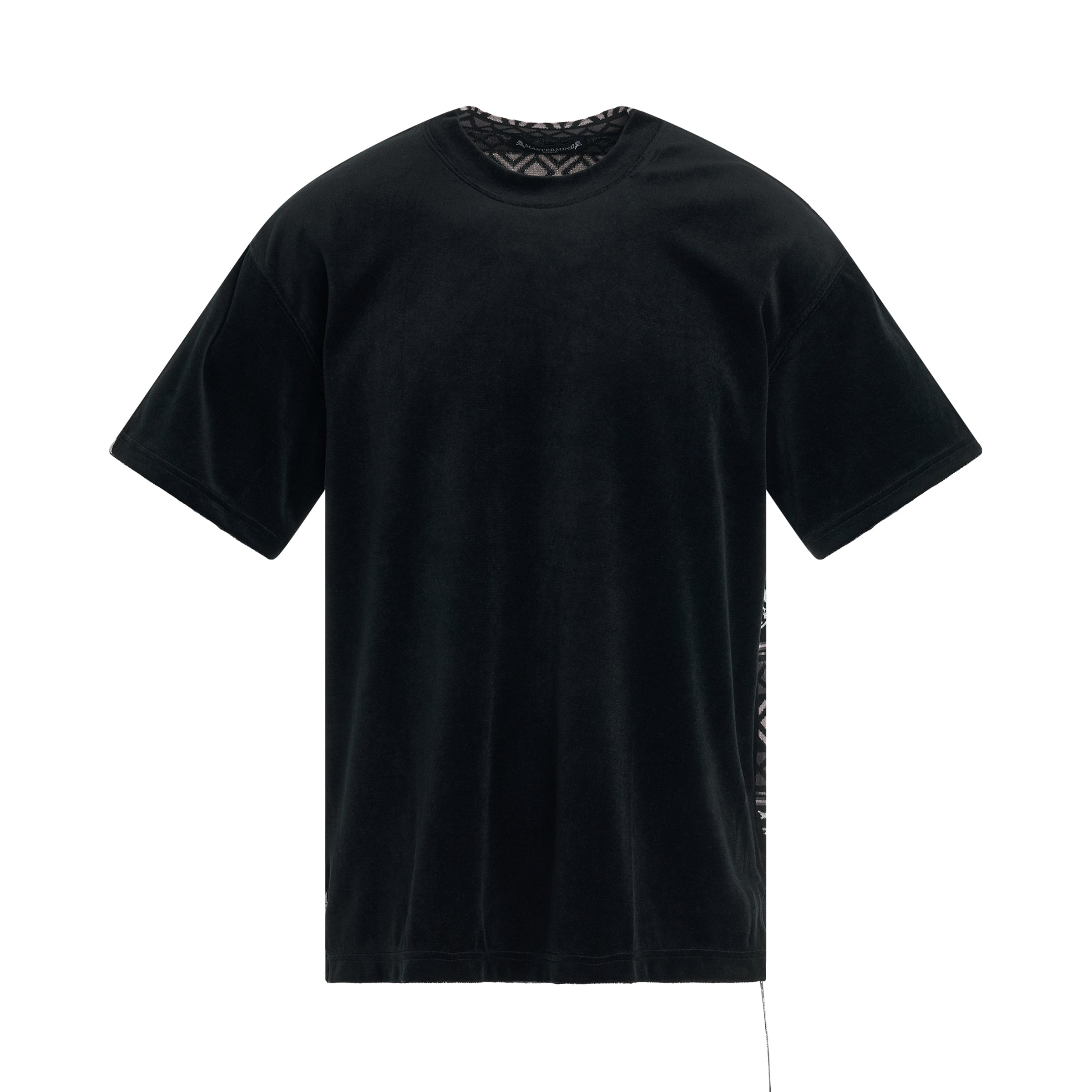 Shop Mastermind Switched Velour T-shirt