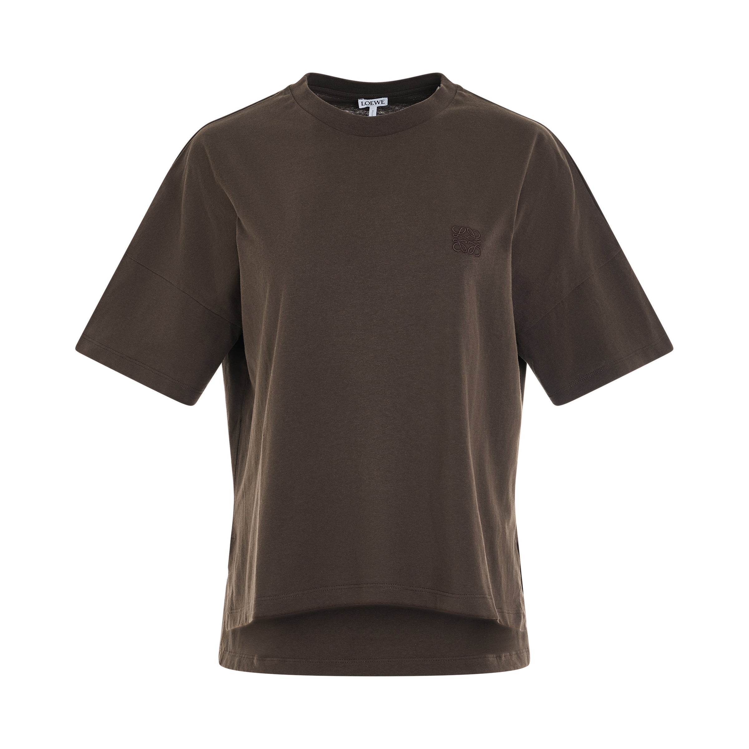 Shop Loewe Anagram Boxy Fit T-shirt