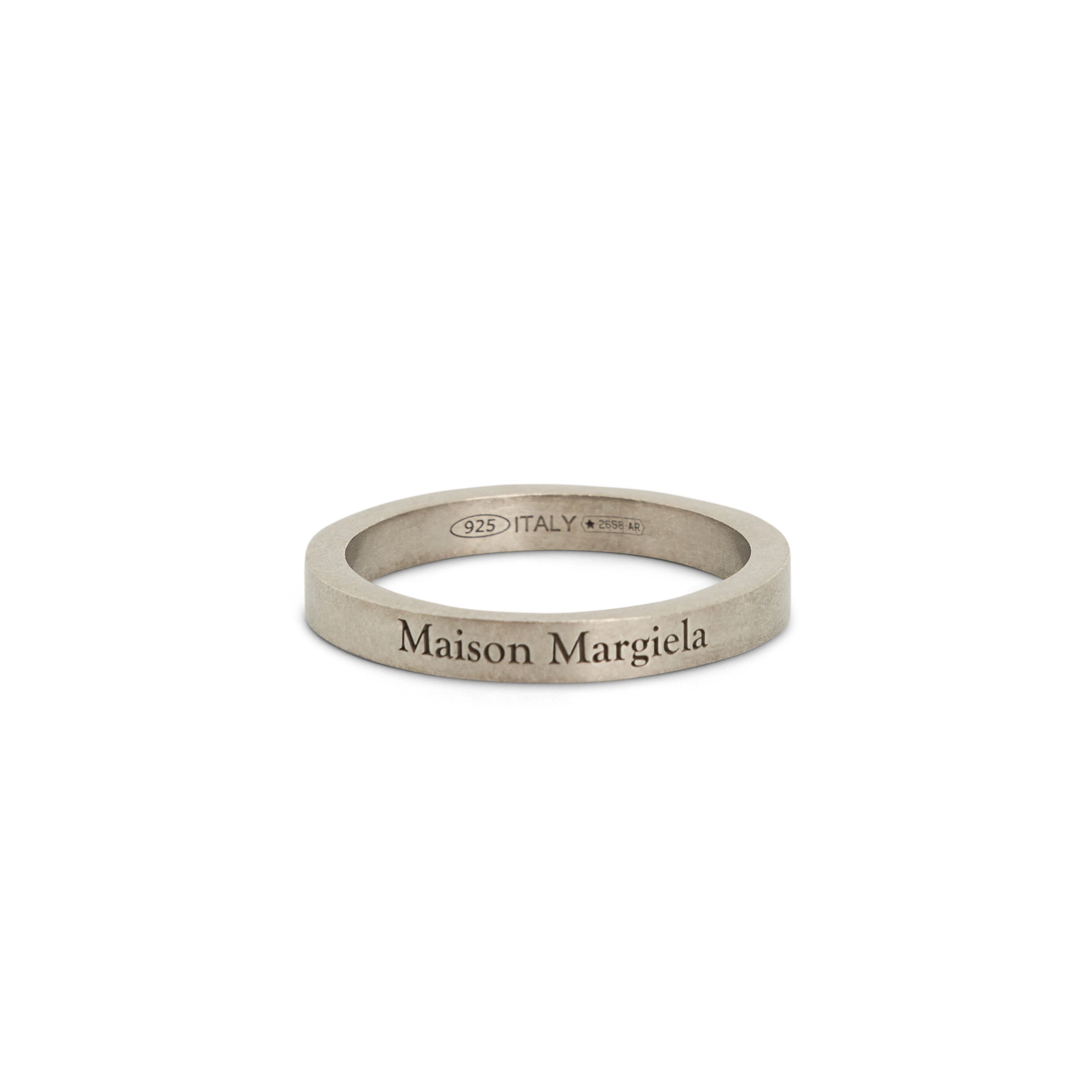 Shop Maison Margiela Margiela Logo Ring