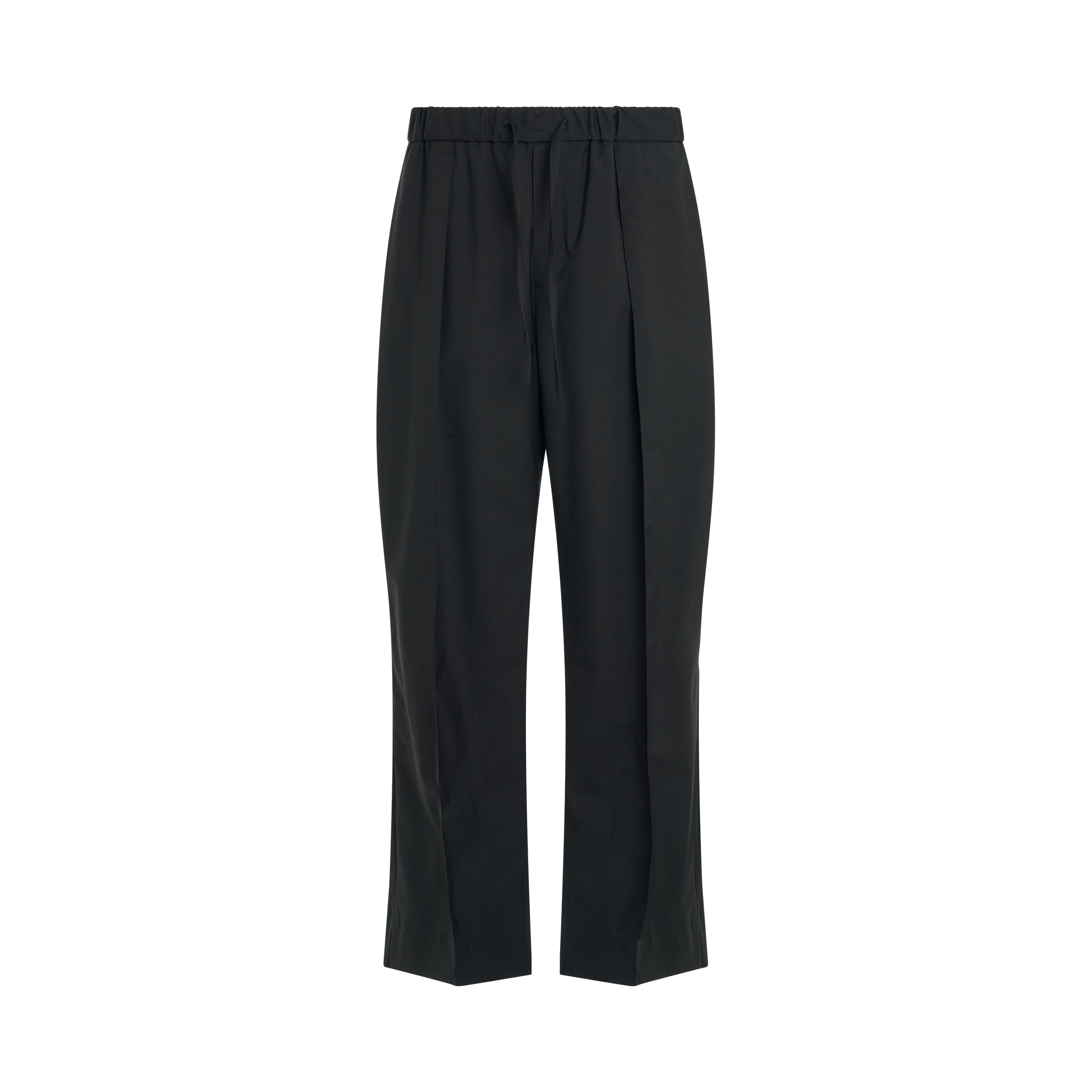 Shop Wooyoungmi Wool Relaxed Fit Pants