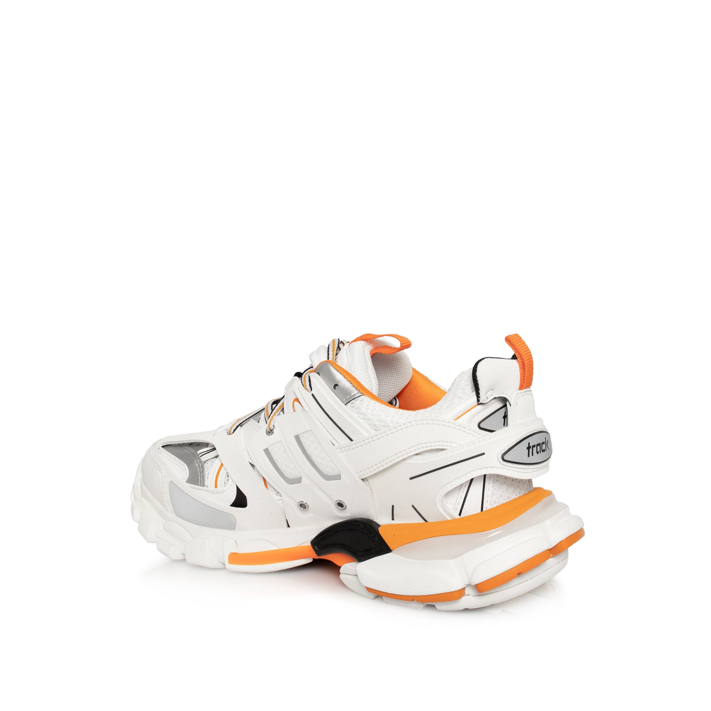 balenciaga track trainer white orange