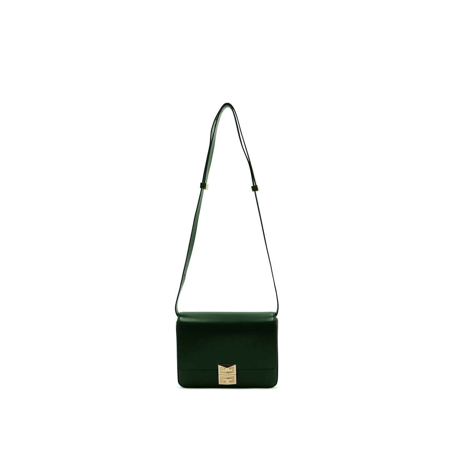 Medium 4G Xbody Bag in Box Leather in Green Forest