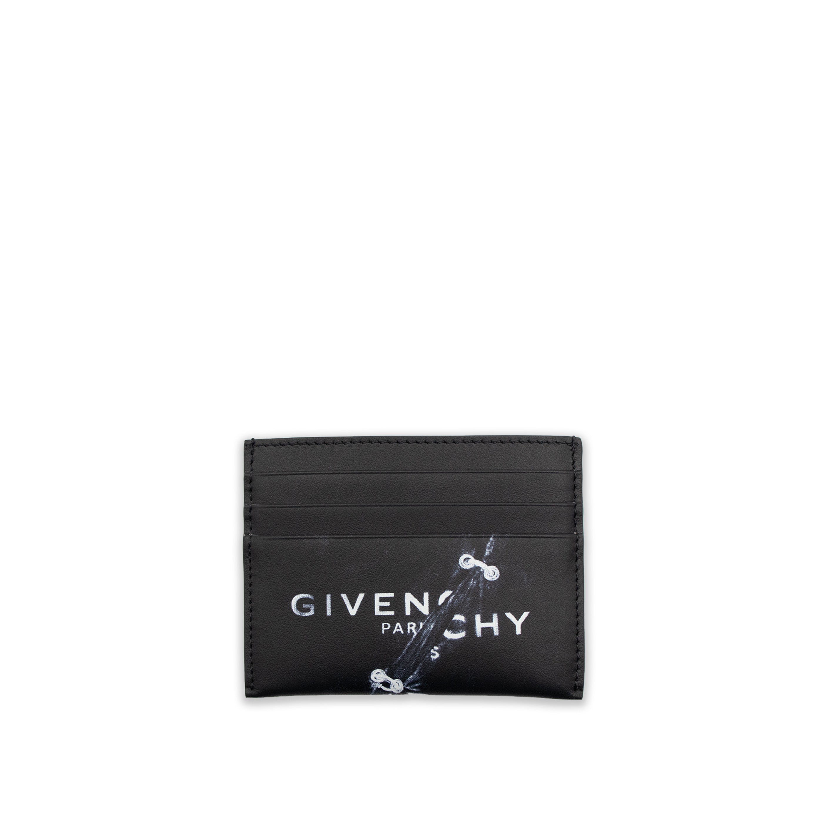 GIVENCHY Ring 2X3 CC Card Holder in Black – MARAIS