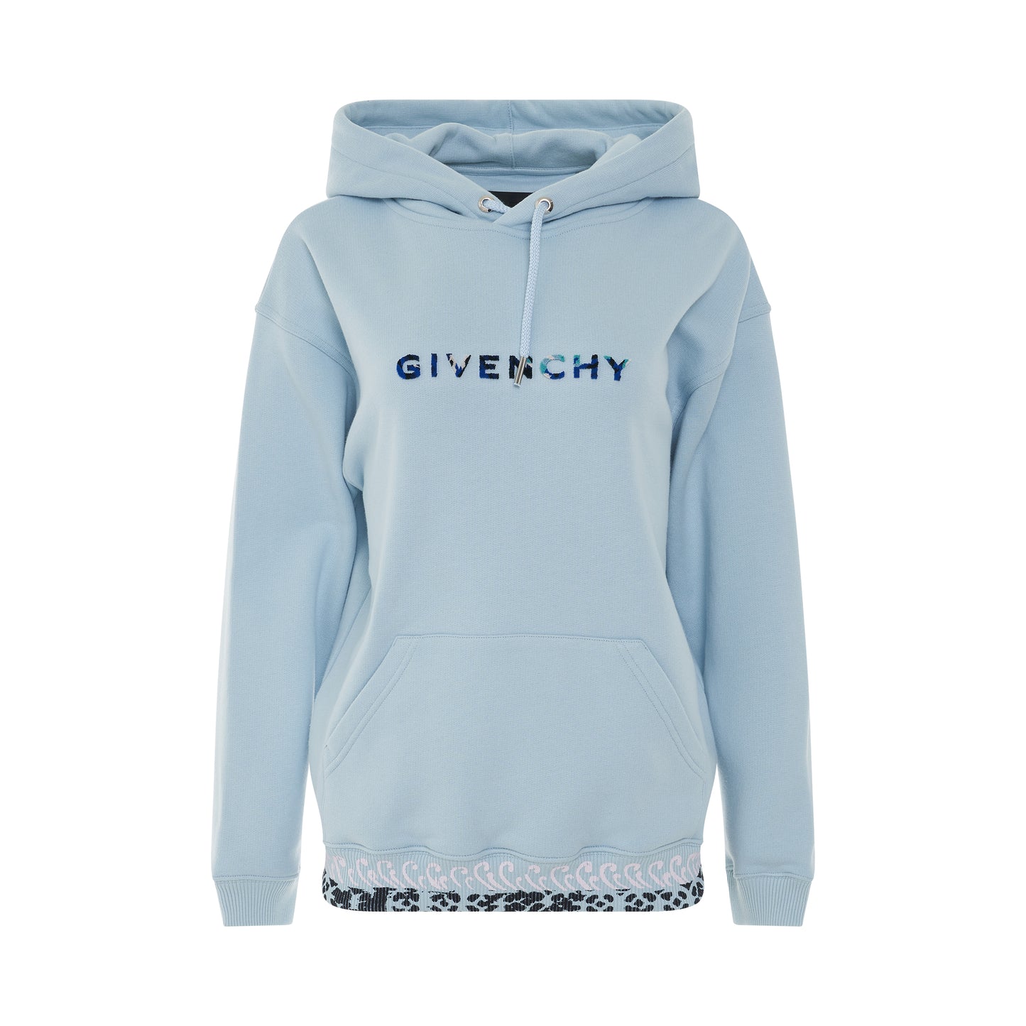 GIVENCHY Regular Fit Hoodie in Light Blue – MARAIS