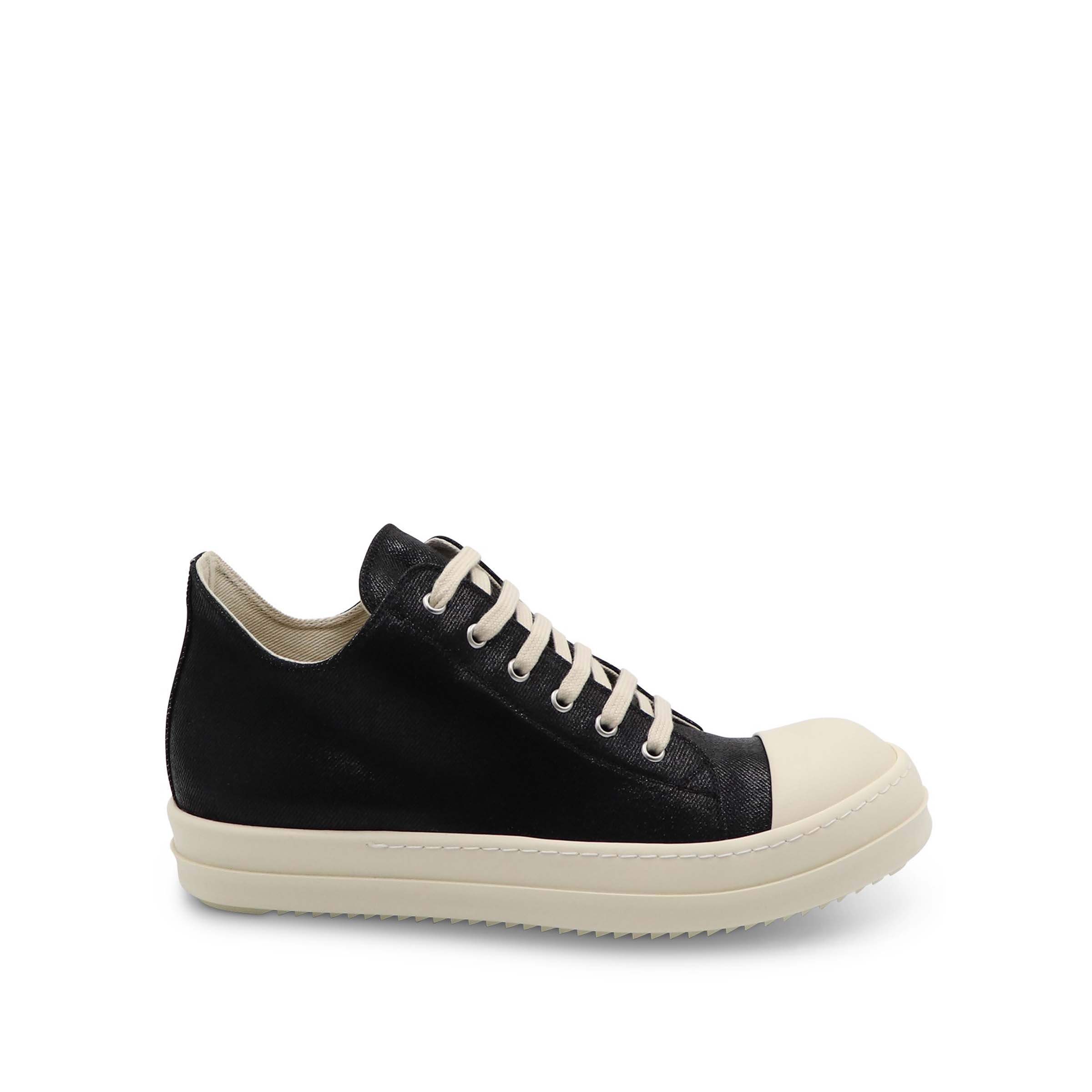 DARK SHADOW DRKSHDW Ramones Denim Low Sneaker in Black | MARAIS