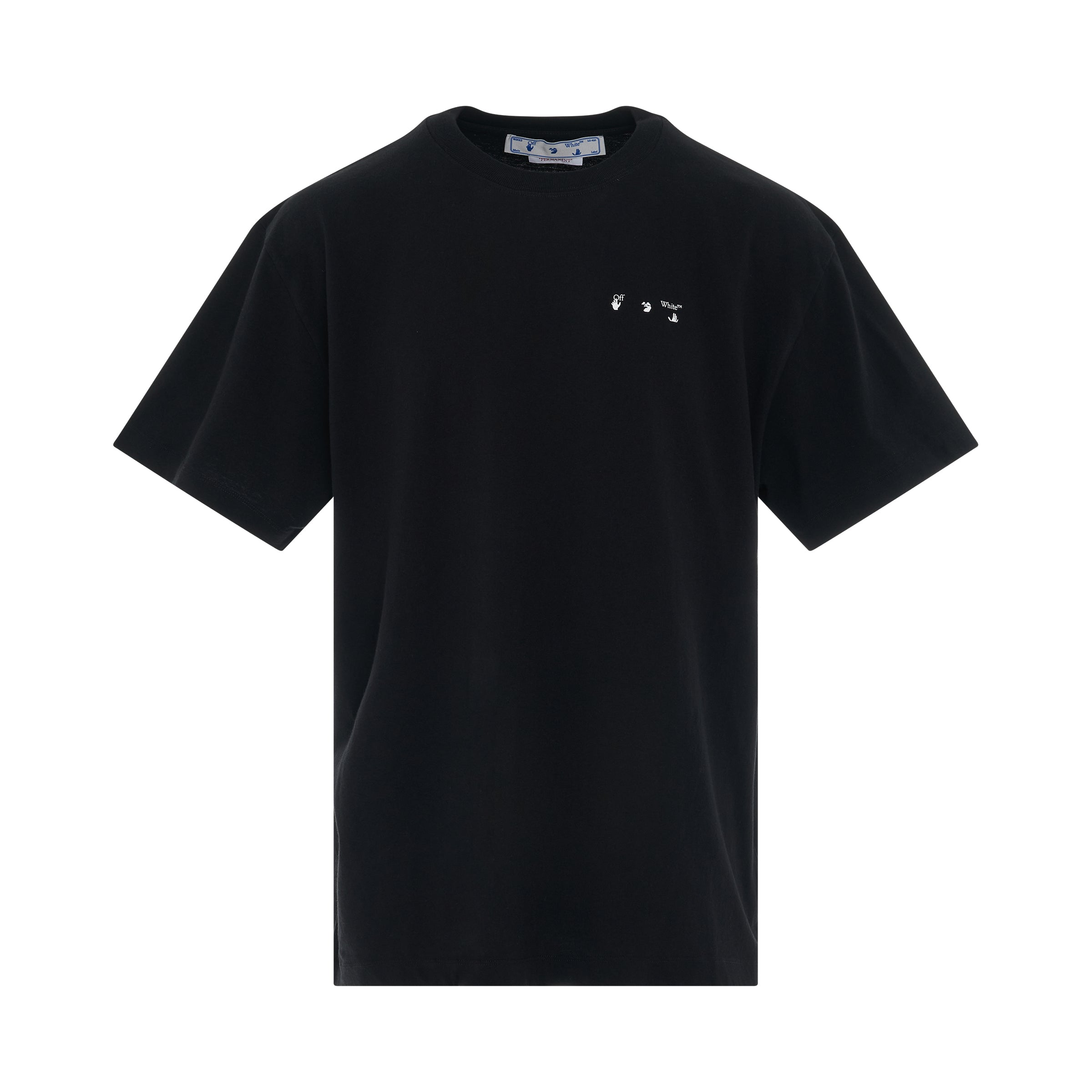 off white t shirt black