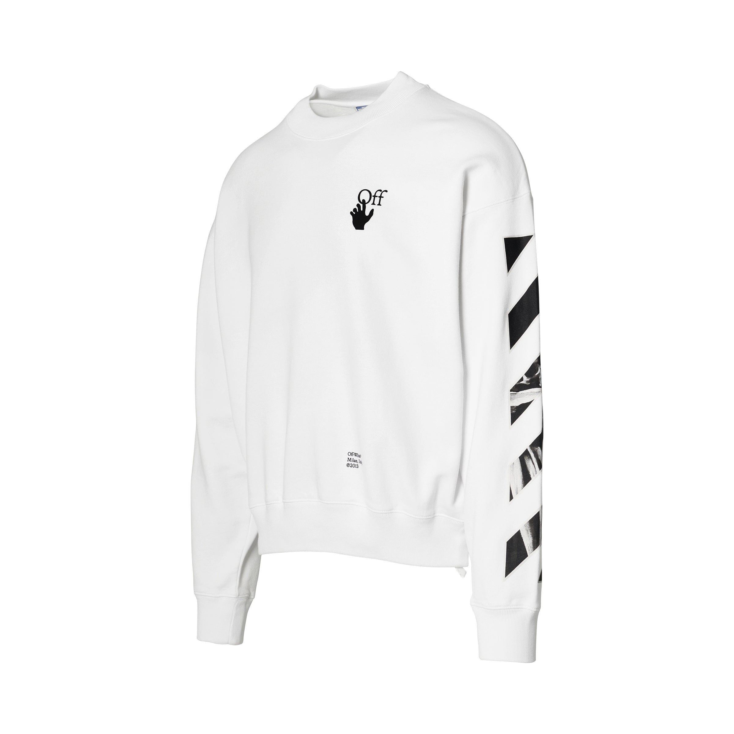 スウェット OFF-WHITE - off-white crew neck の通販 by supremeラクマ支店｜オフホワイトならラクマ トップス