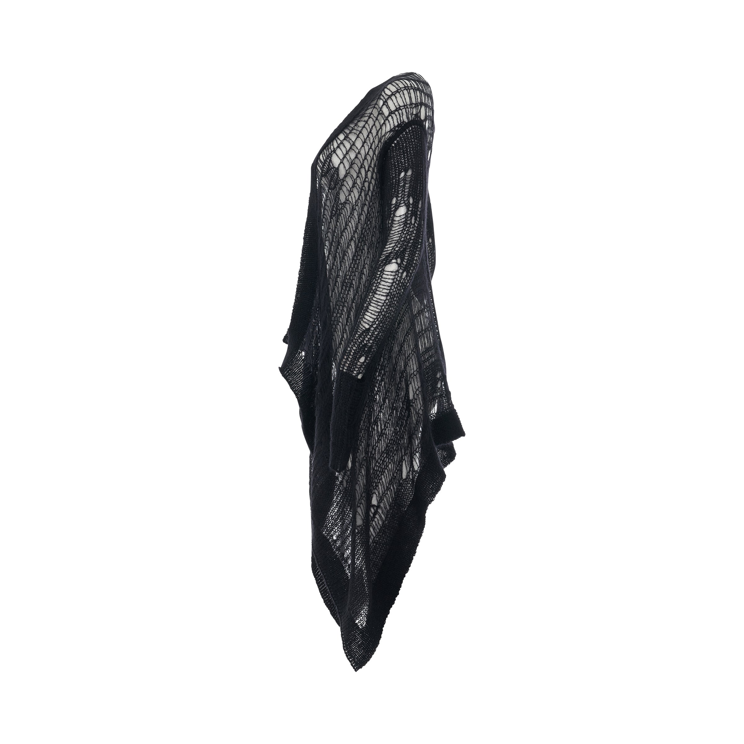 RICK OWENS Maglia Spider Wrap Cardigan in Black – MARAIS
