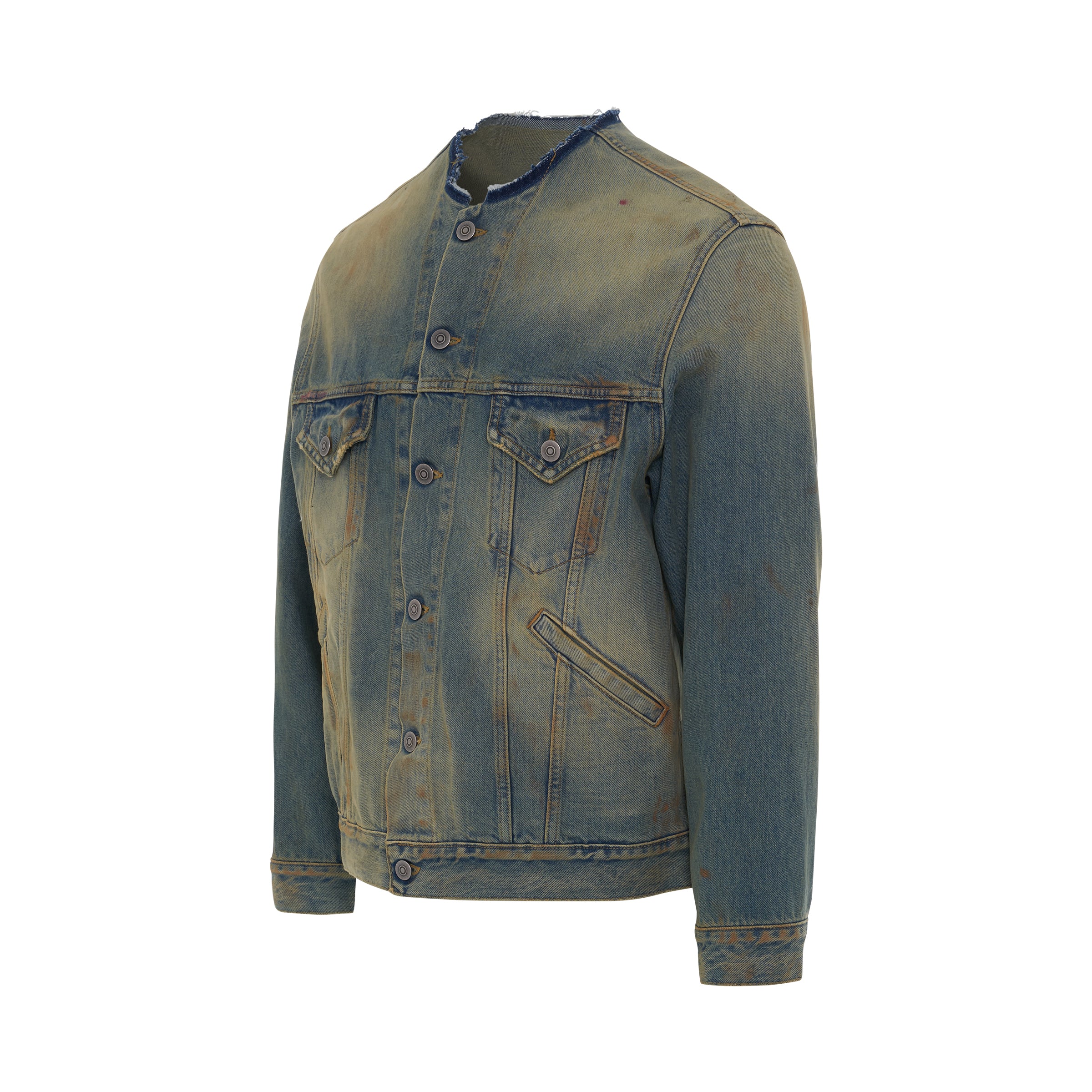 MAISON MARGIELA Denim Sports Jacket in Dirty Wash – MARAIS