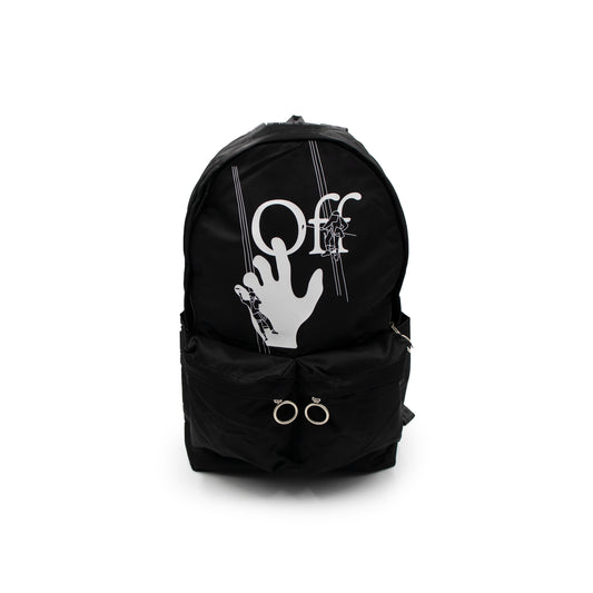 Off-White Backpack with logo, Men's Bags