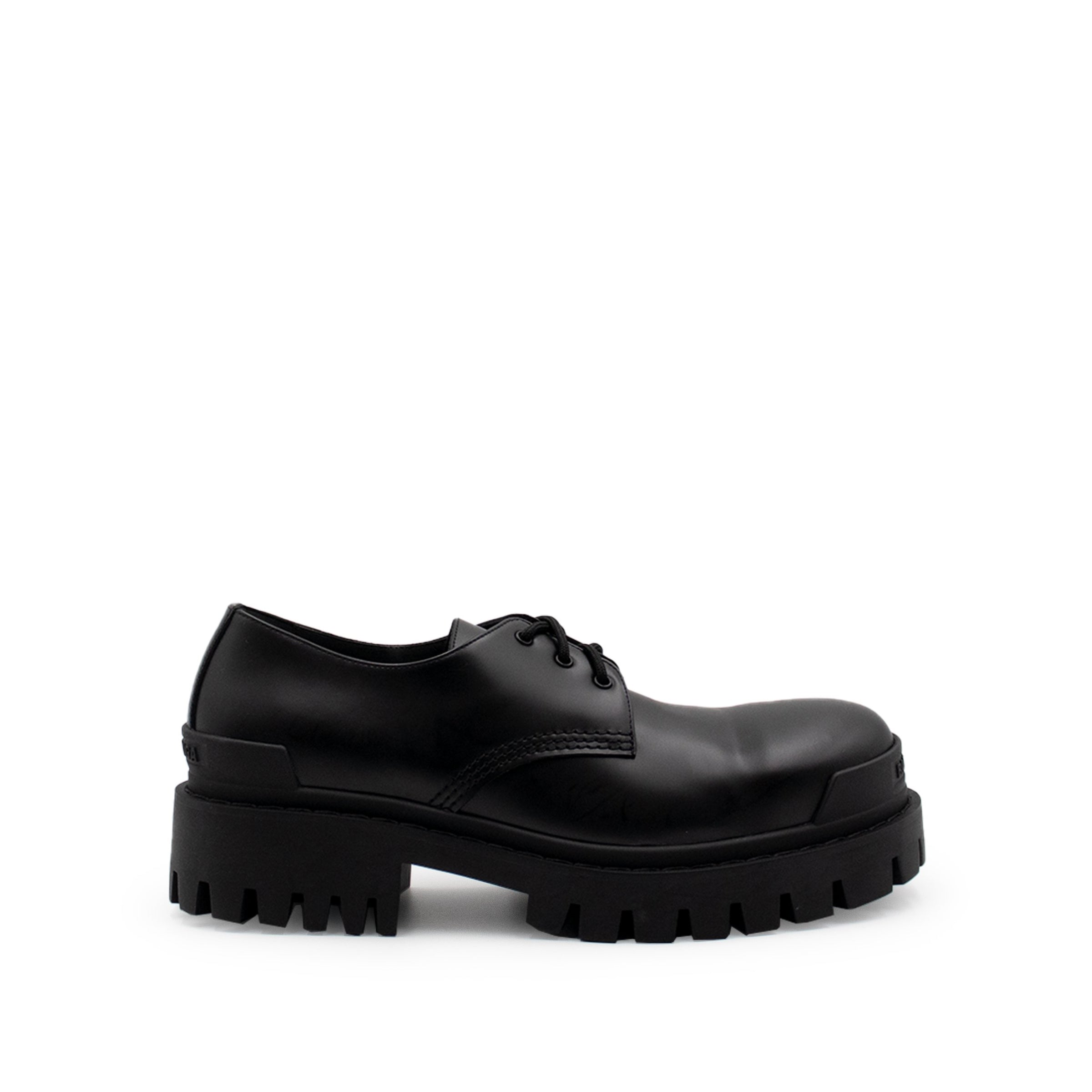 Balenciaga Sergent Leather Derby Shoes Farfetch | manminchurch.se