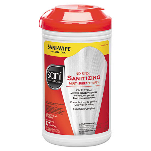 sani professional cleaning multi surface wipes