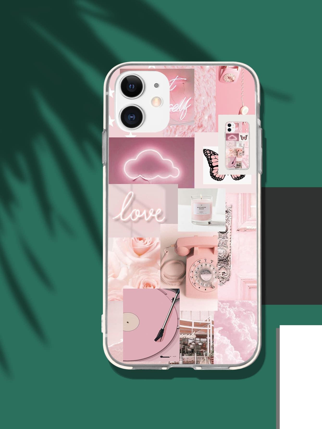 Aesthetic Collage Phone Case Lasercutwraps Shop 5223