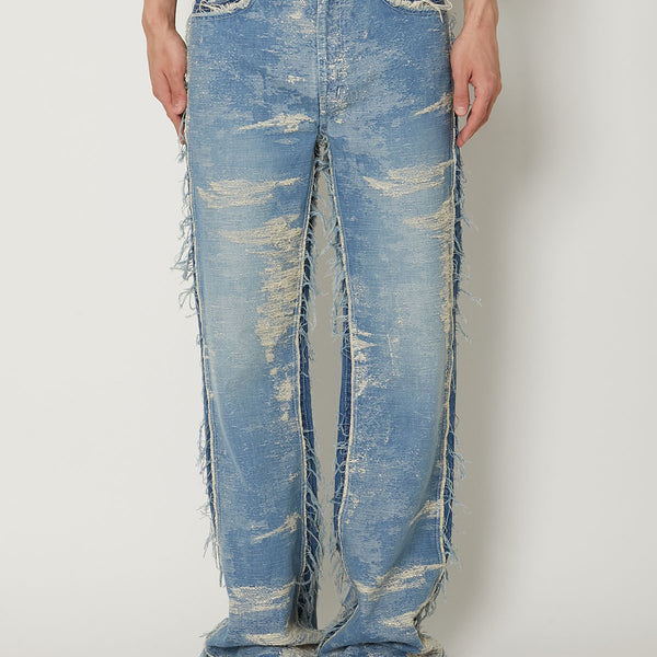 TAAKK 23SS DENIM FLARED DESIGN PANTS デニム | hanafta.com