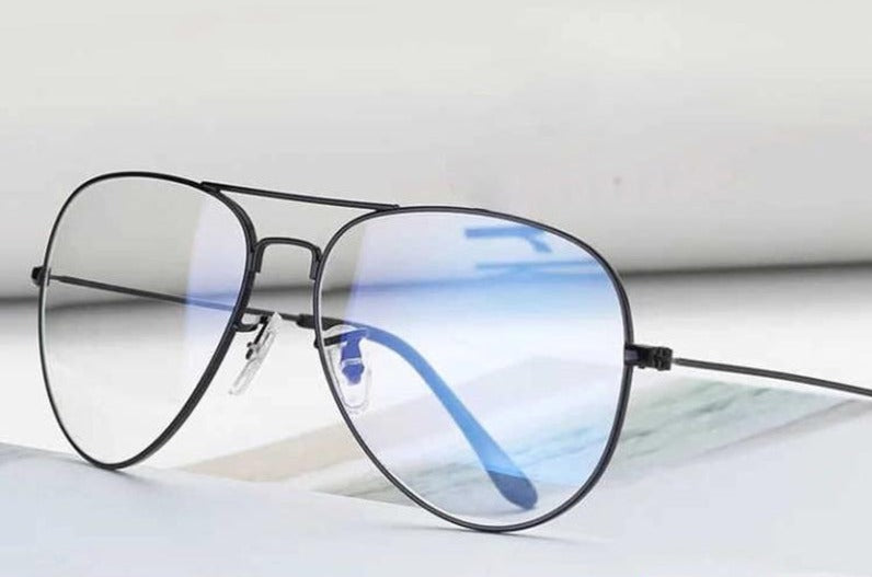 aviator blue light glasses