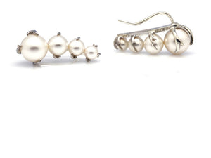 Inez pearl earrings