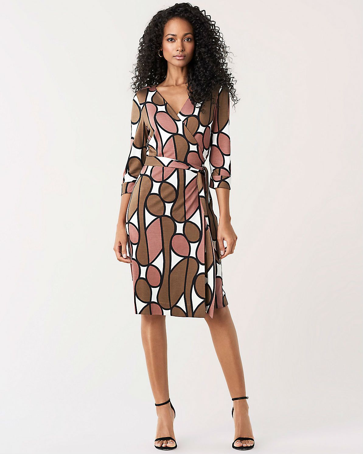 julian wrap dress