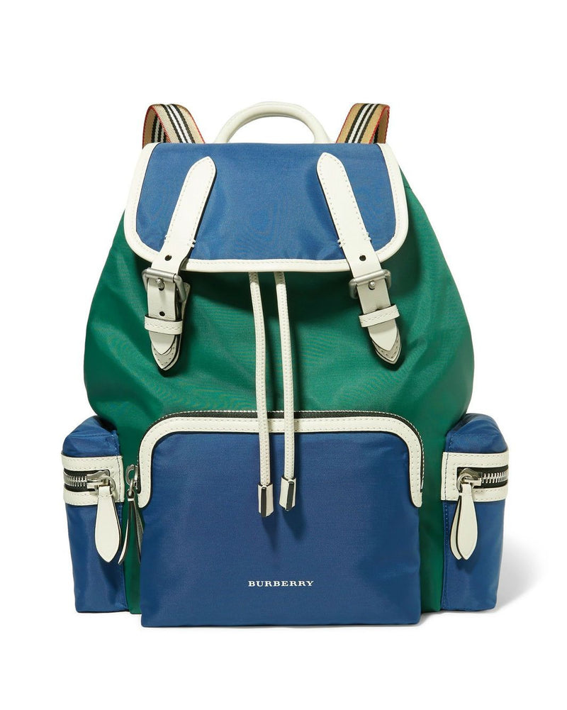 burberry green backpack