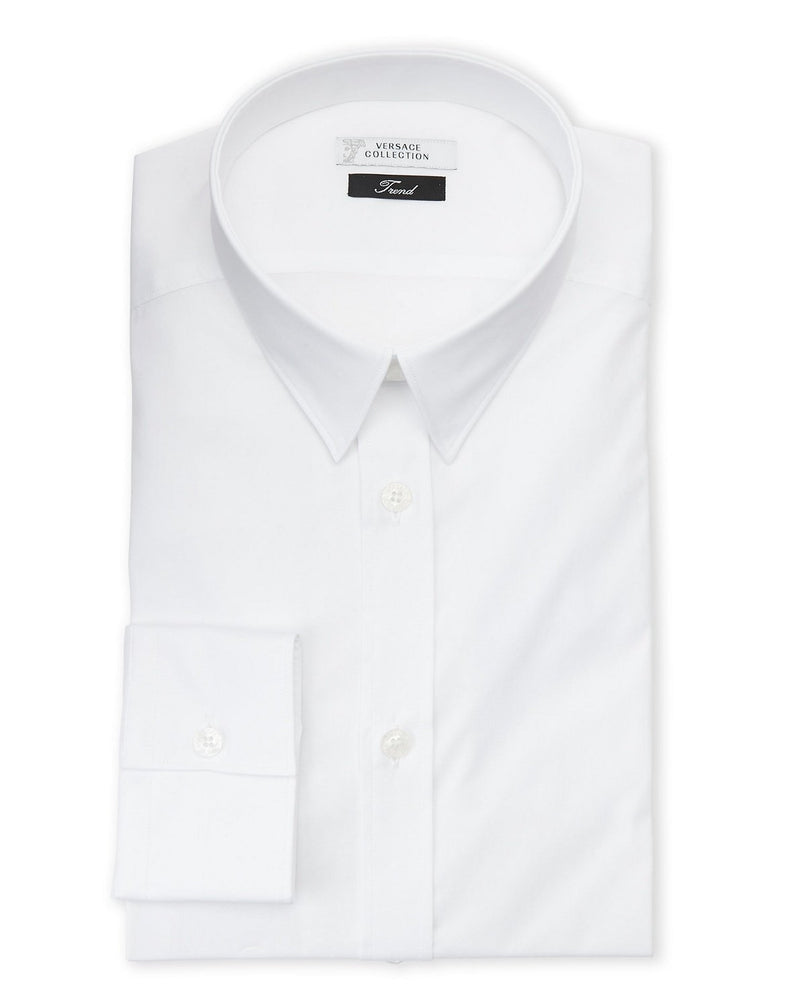 versace collection white shirt