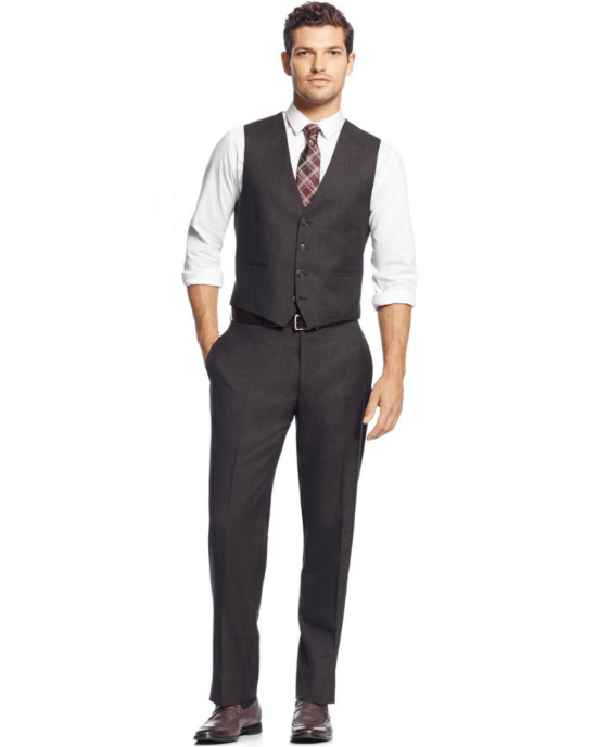 calvin klein mens suits