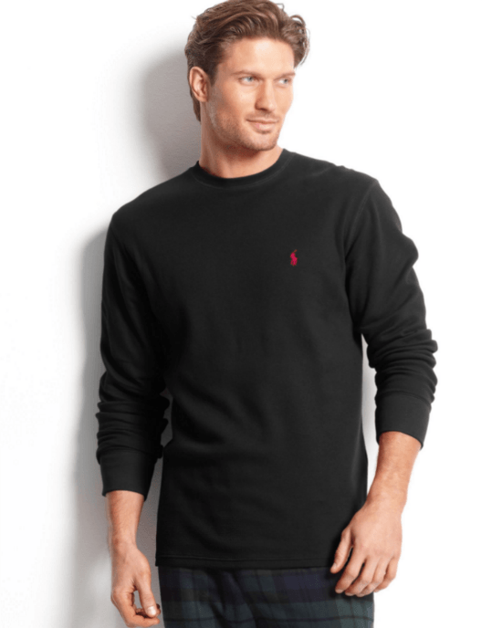 polo ralph lauren long sleeve crew neck t shirt