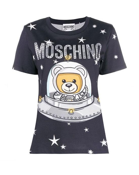 moschino ufo teddy t shirt