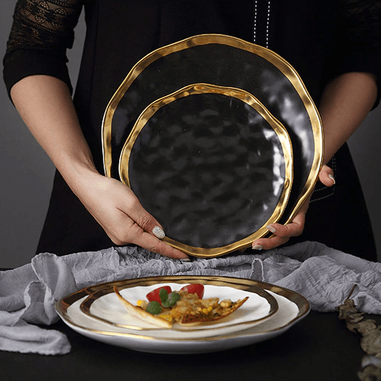 luxury dinner plates