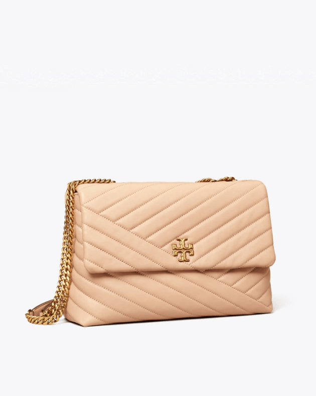 Tory Burch Kira Chevron Convertible Shoulder Bag, Devon Sand ...