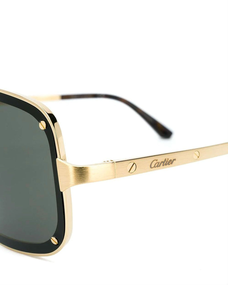 cartier mens gold glasses