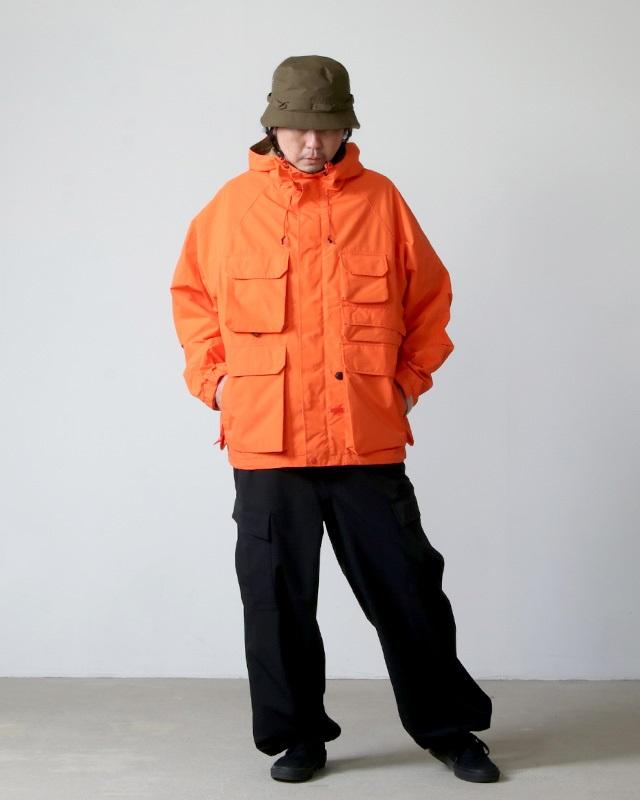 Daiwa Pier39 Gore-Tex Hooded Mountain Jacket, Orange – Fashionbarn shop