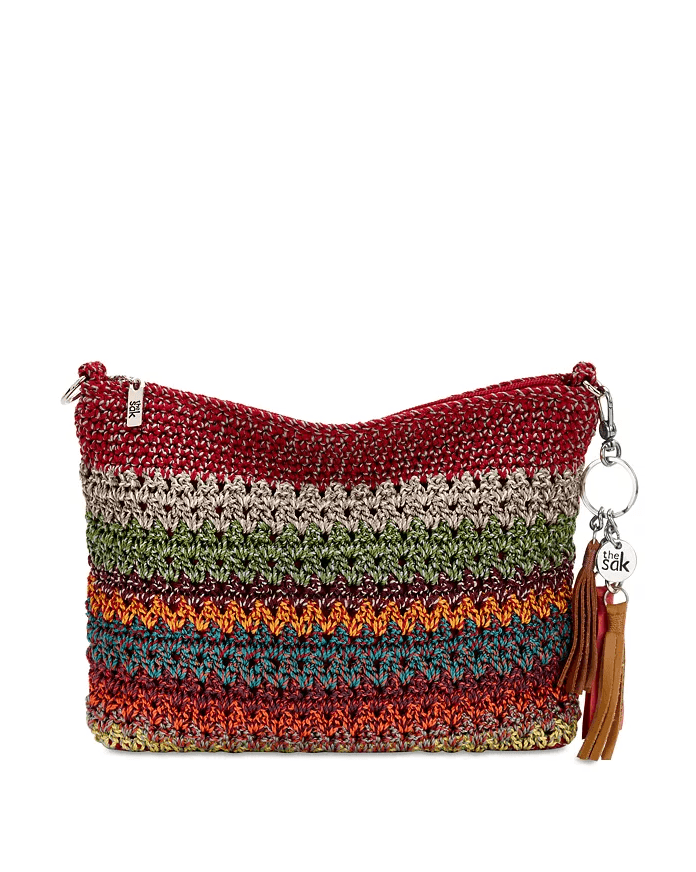 the sak casual classics crochet mini bag