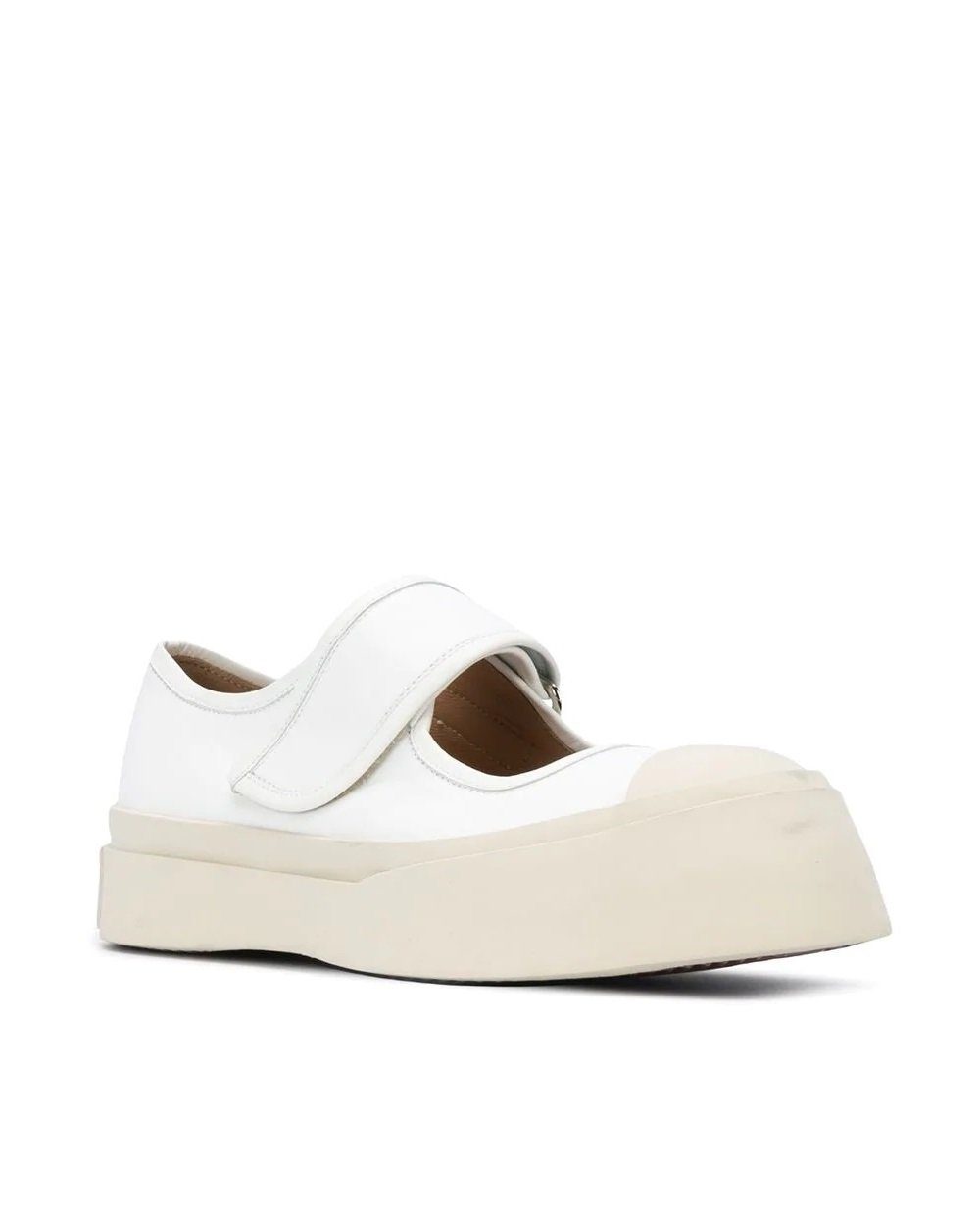 Marni Pablo Touch-Strap Sneakers, White – Fashionbarn shop