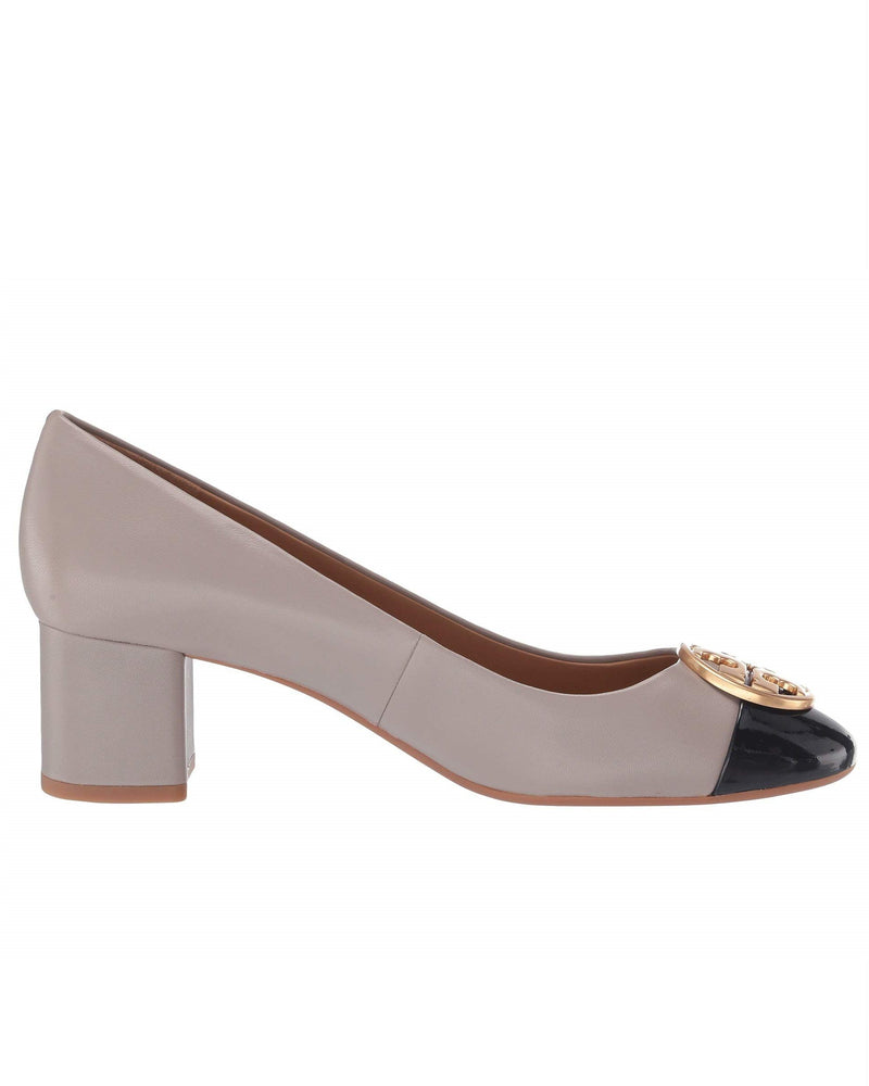 tory burch chelsea cap toe pump