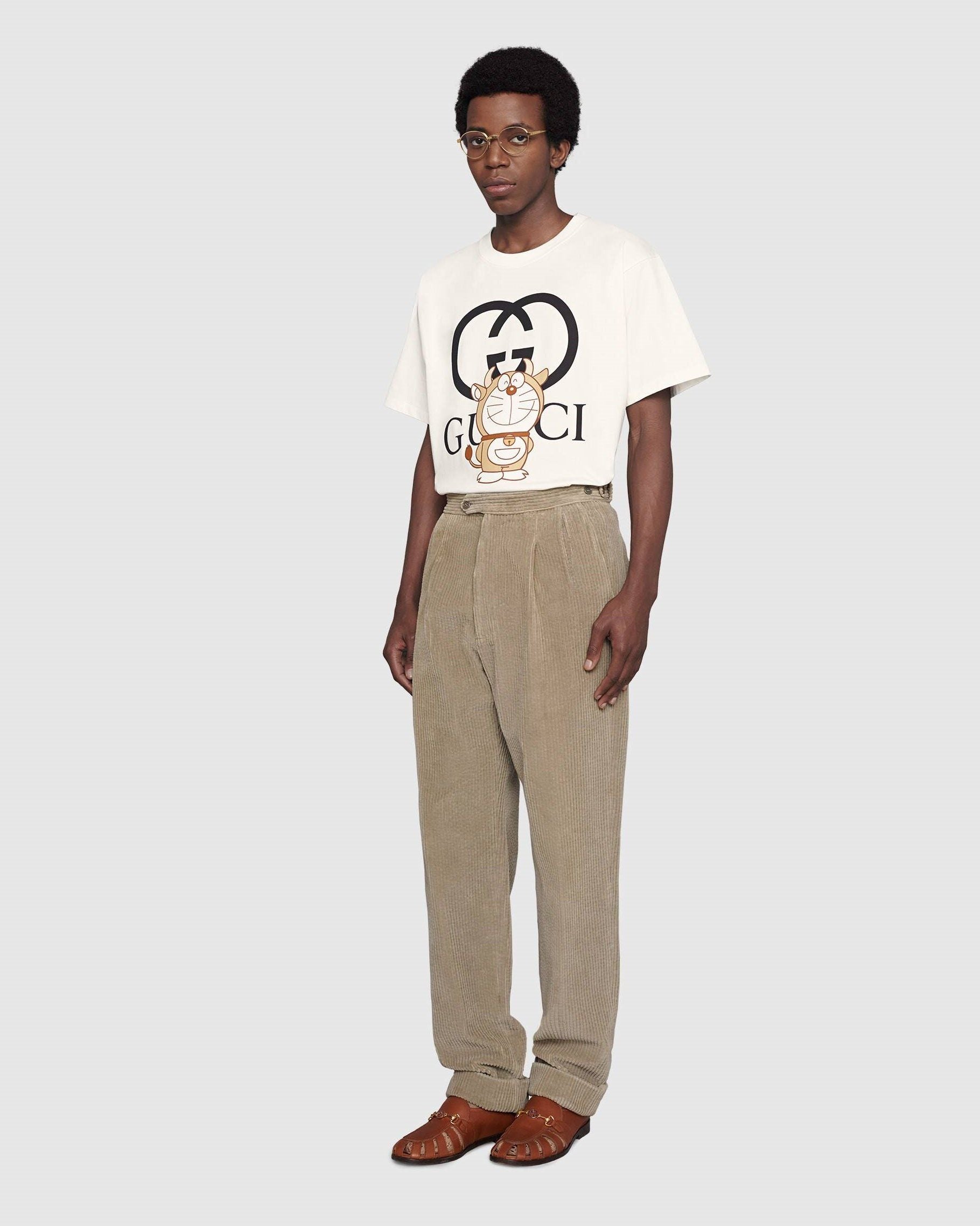 Gucci x Doraemon Oversize T-Shirt, Ivory – Fashionbarn shop