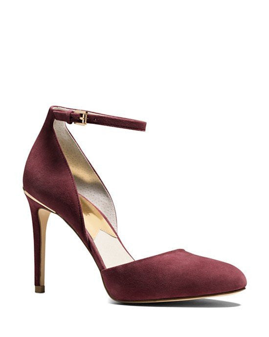 Michael Michael Kors Georgia Ankle Strap High Heel Pumps – Fashionbarn shop