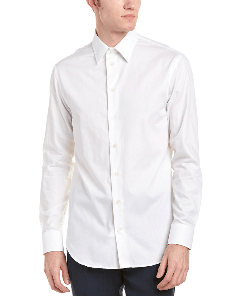 armani collezioni slim fit shirt