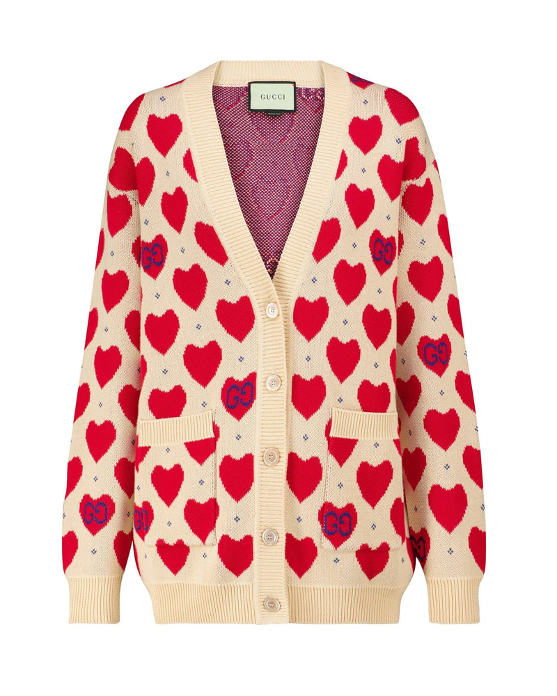 gucci heart sweater