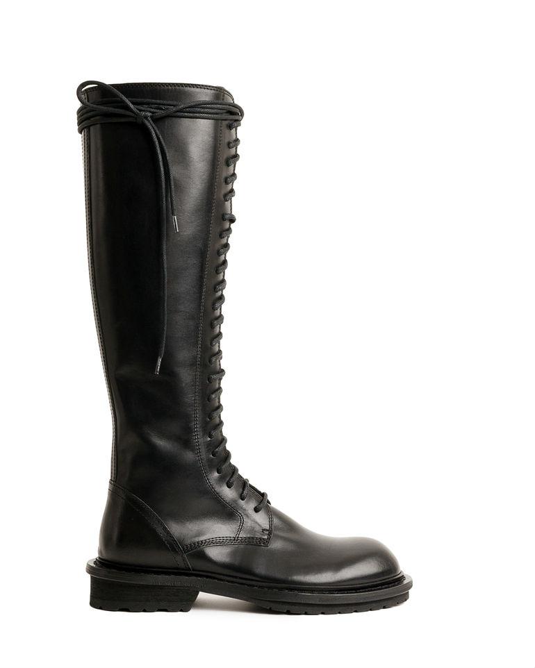 ann demeulemeester knee boots