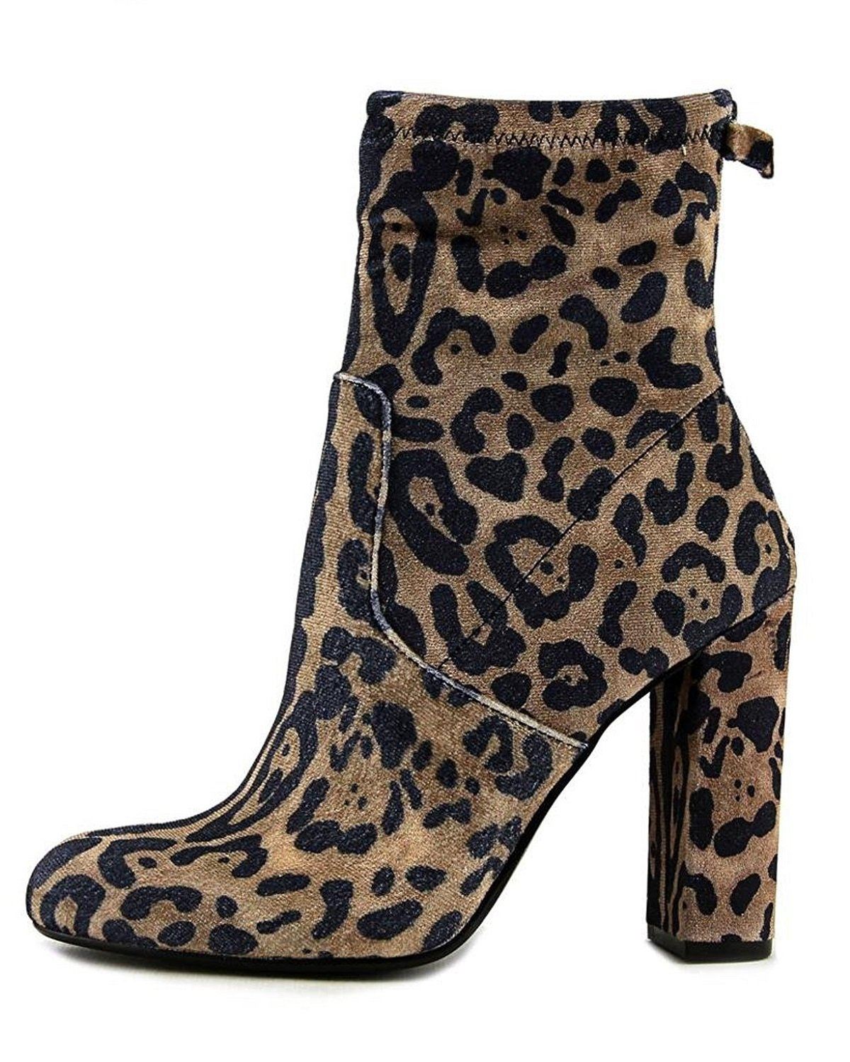 steve madden leopard boots