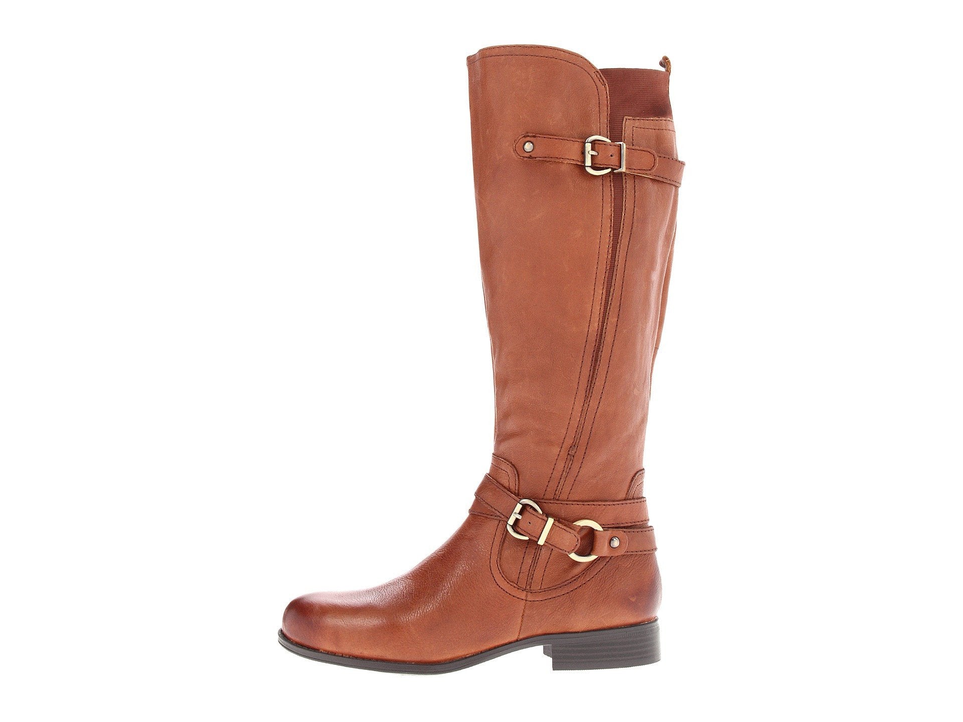 naturalizer riding boots wide calf