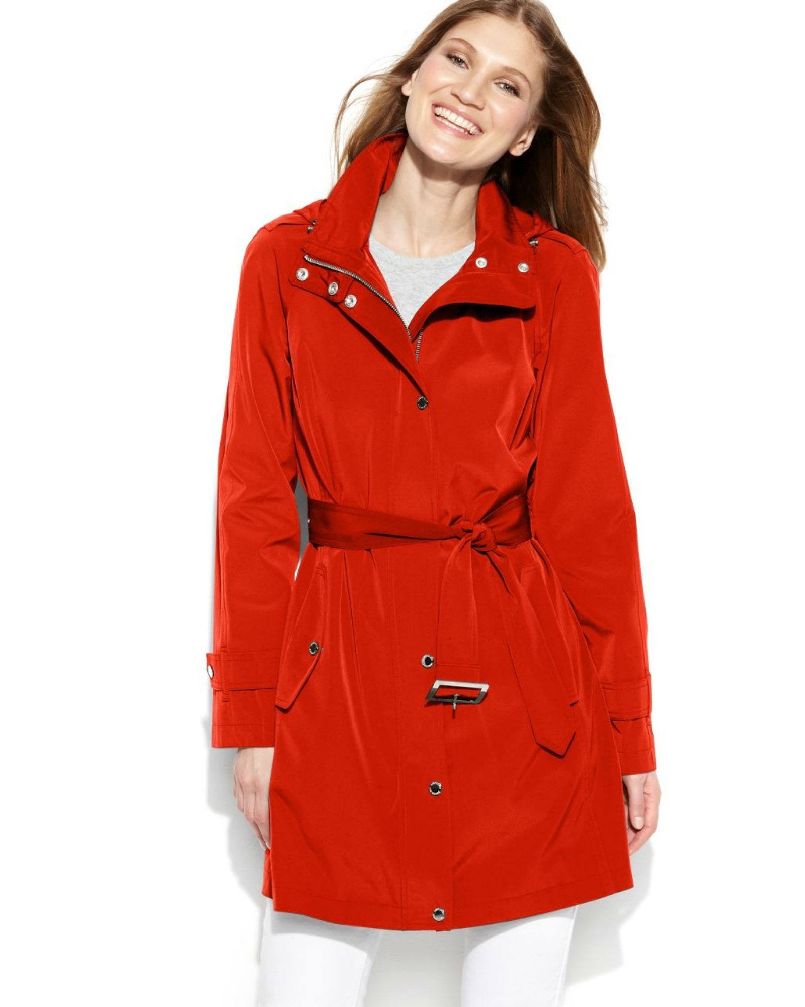 london fog raincoat with hood