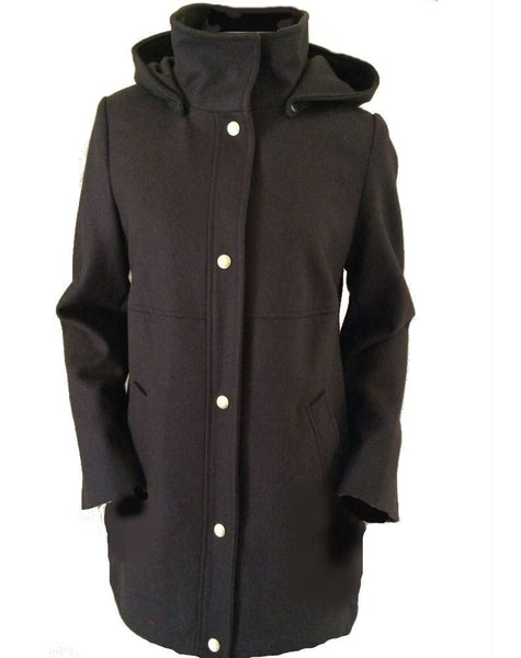 Nautica Jacket, Hooded Layered Wool-Blend – Fashionbarn shop