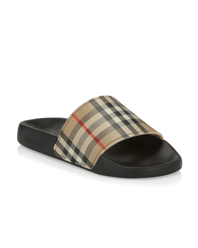 burberry slides for women