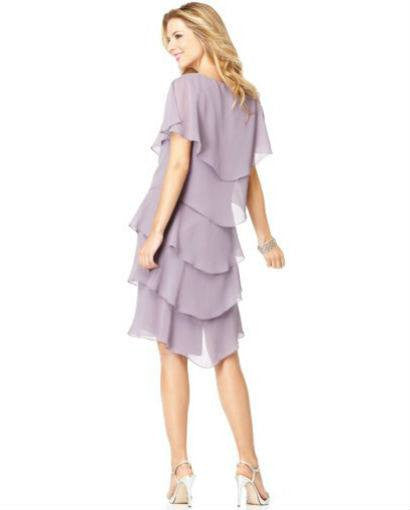 lilac petite dress